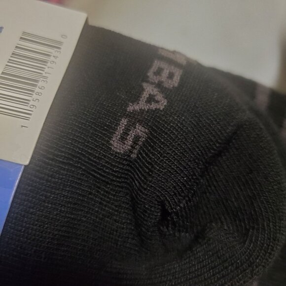 Bombas calf socks sz medium one pair honeycomb black cushion stay up Reinforced - Picture 4 of 7